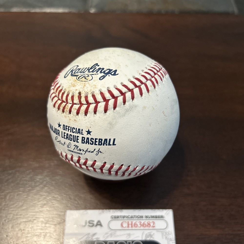 Sean Astin “RUDY” Signed Baseball. JSA