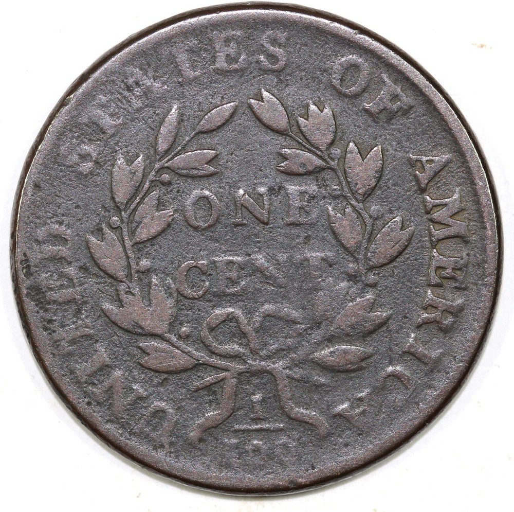 1800 1c S-205 Draped Bust Large Cent