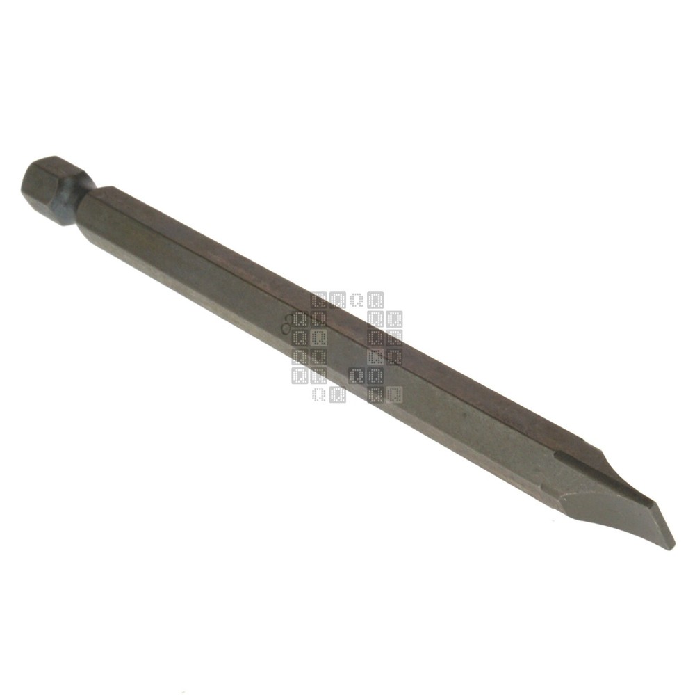 BLU-MOL 00820 #8 Slotted Screwdriver Bit, 4" Length
