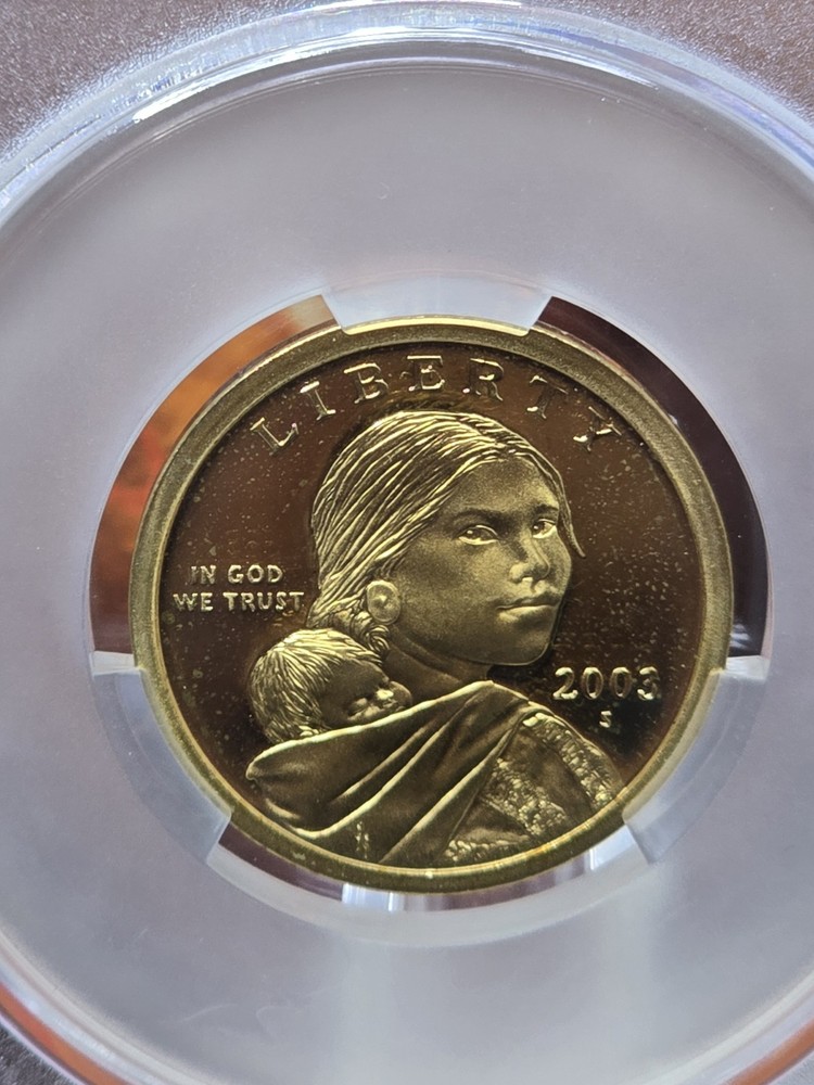 2003-S Sacagawea Dollar CAC PR66 DCAM Proof
