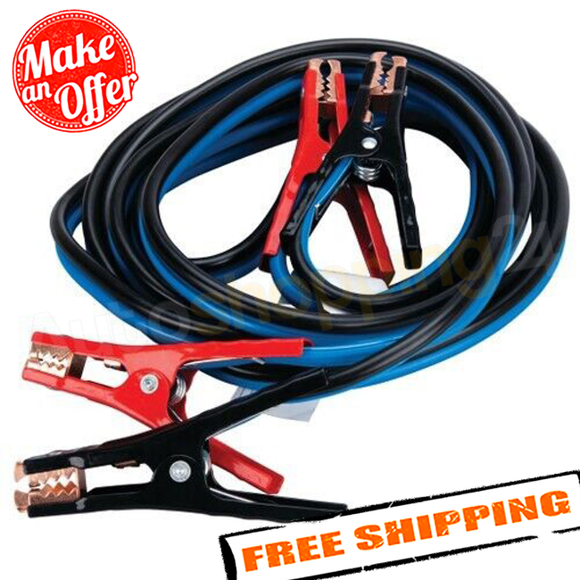 Performance Tool W1673 20' 500A 4 Gauge Jumper Cables