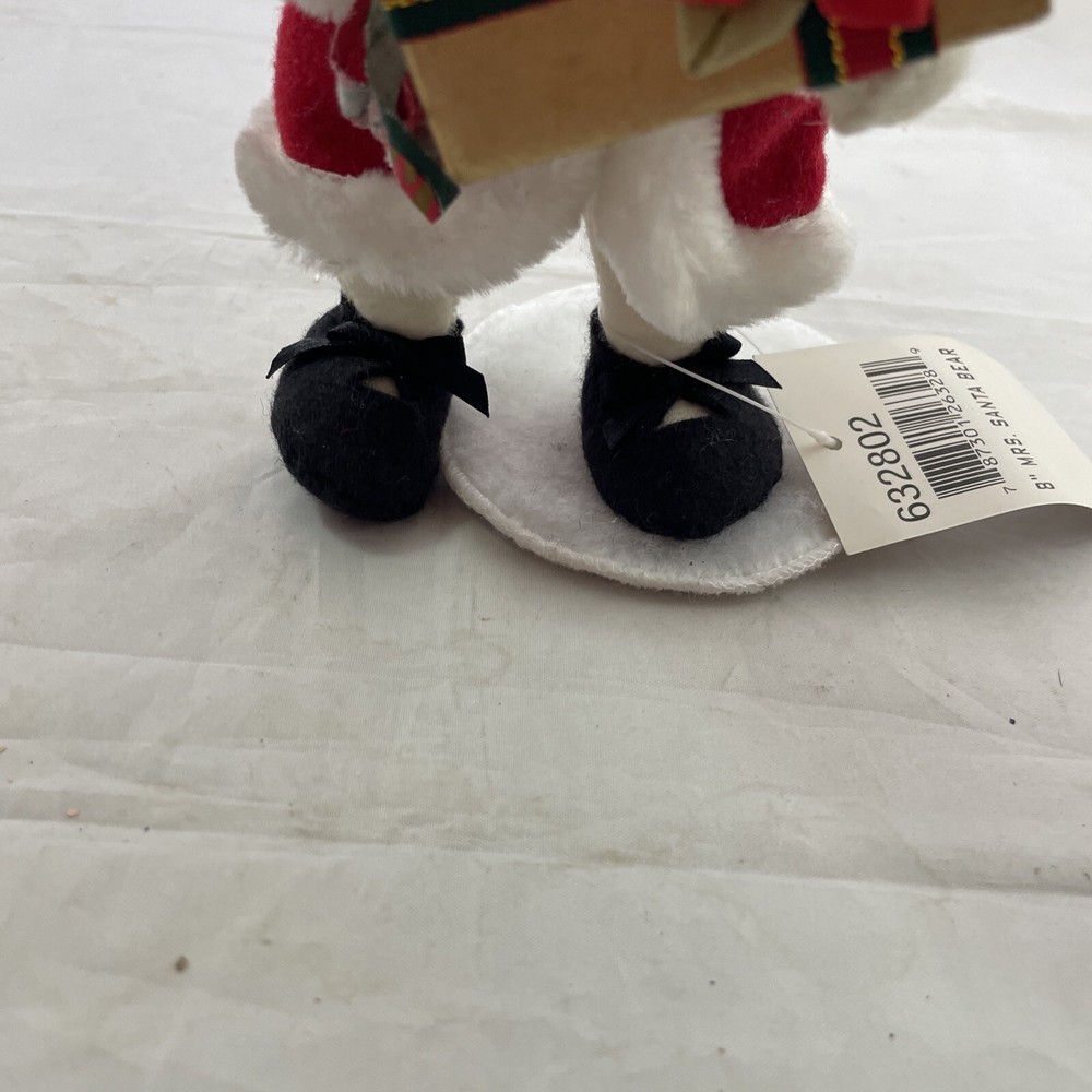 2002 Annalee 8" Mrs. Santa Bear 632802