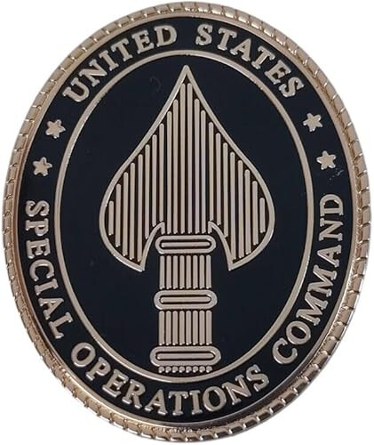 large SIZE United States Special Operations Command Identification Badge PIN