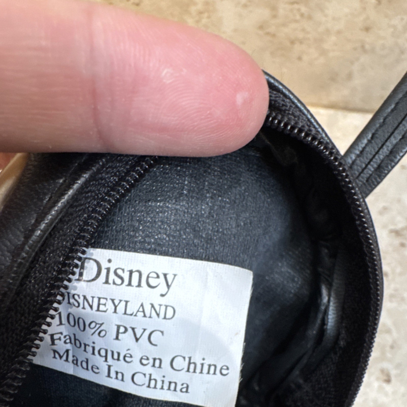 Disneyland Minnie Mouse Black Small Coin Purse