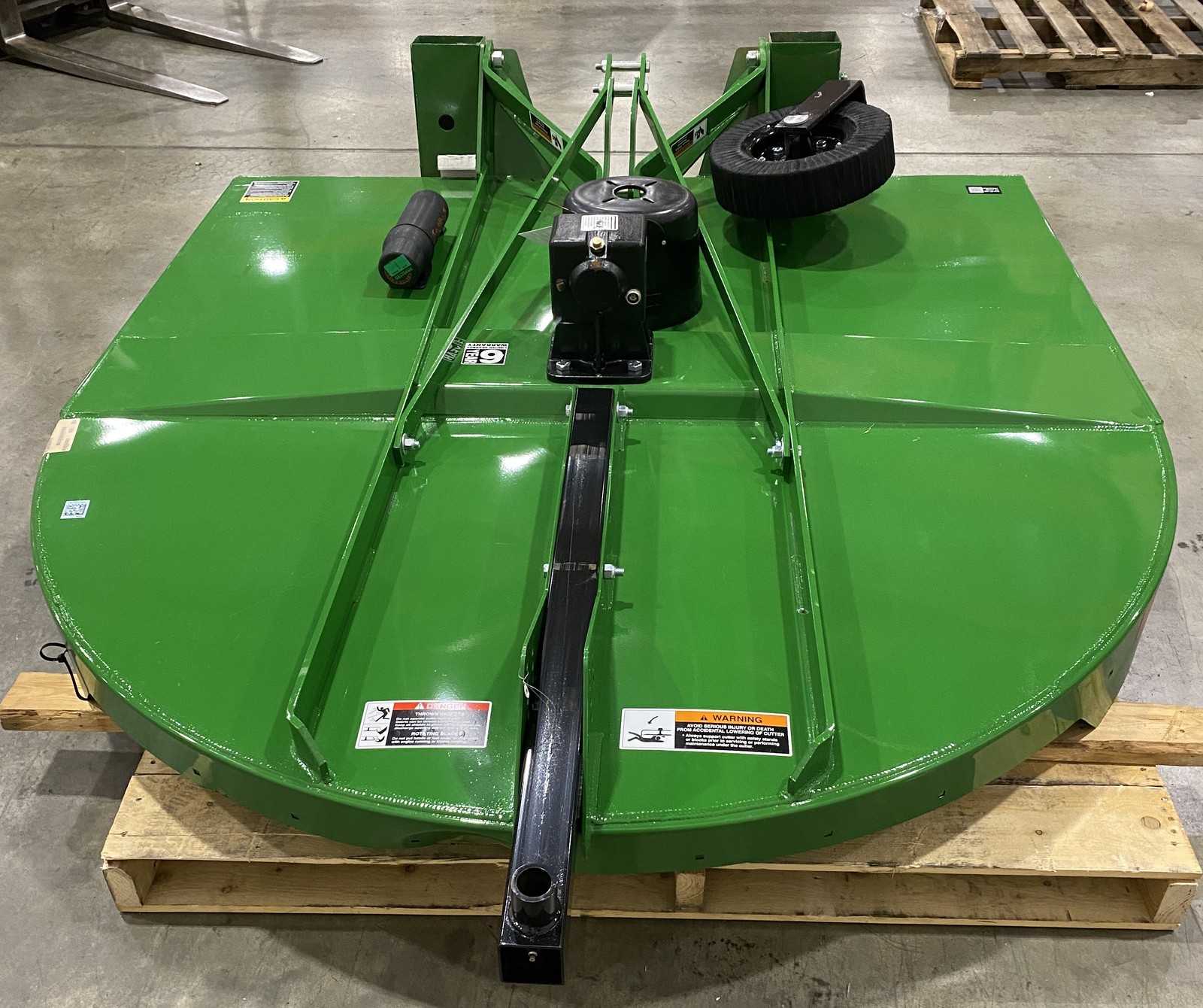 Frontier RC2072 72” Rotary Cutter Front & Rear Chain Shields