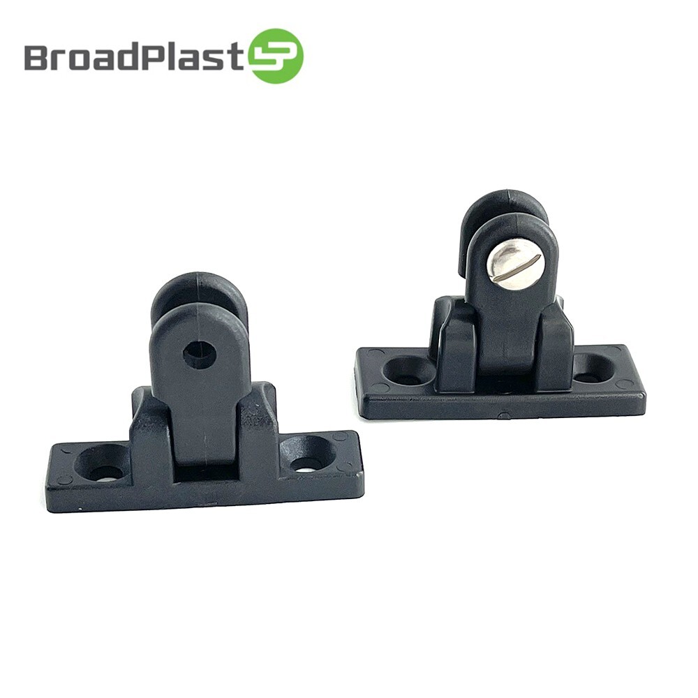 Boat Bimini Top Nylon Swivel Hinge Deck Side Mount 2 pcs