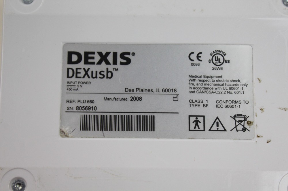 DEXIS PLU660 USB DEXusb Dock Dex USB PLU 660 sensor
