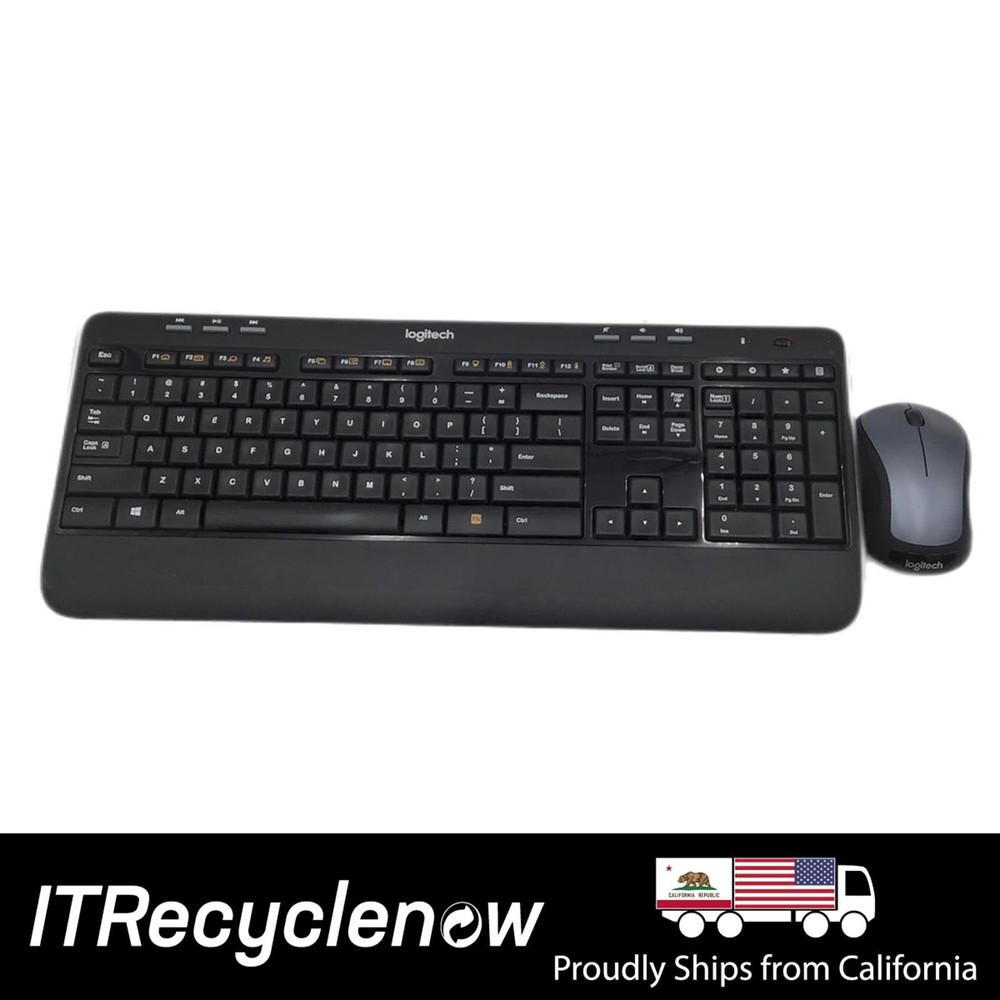 Logitech MK520 Wireless Keyboard and M310 Wireless Mouse Bundle with Dongle