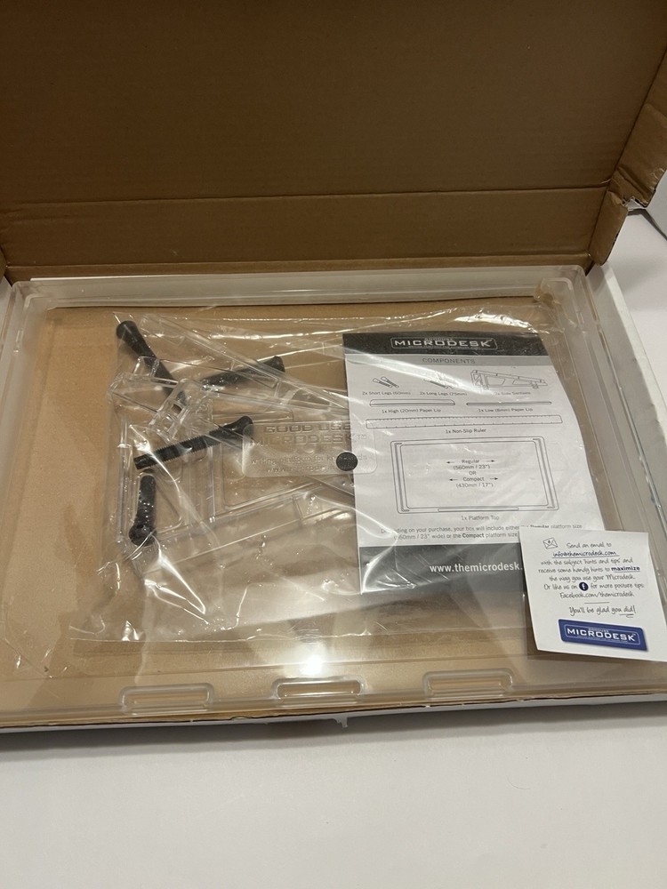 Microdesk Compact writing platform For Laptops 430mm Width (16.93”)