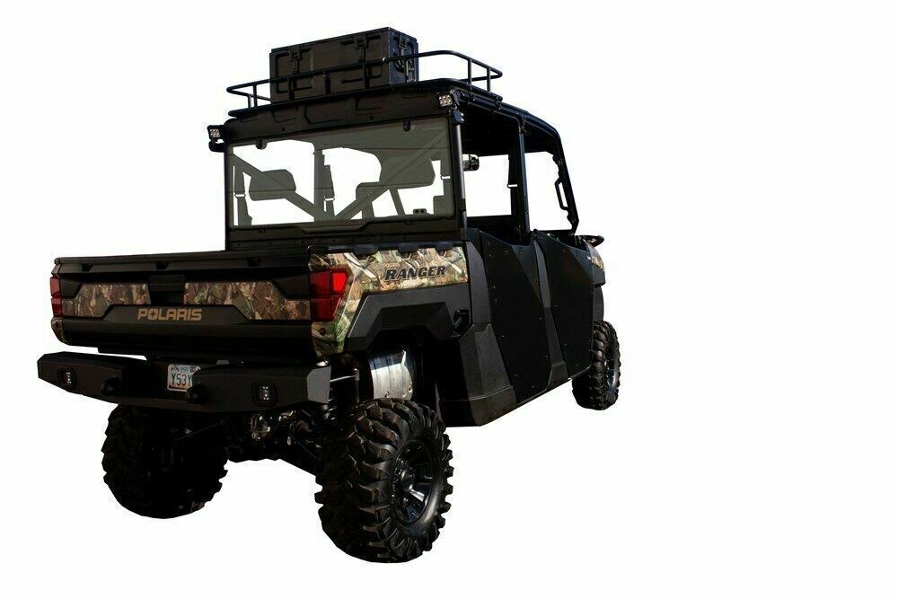 Polaris Ranger 1000 Crew Hard Door Kit 2019-2024 Steel Frame Aluminum Skin
