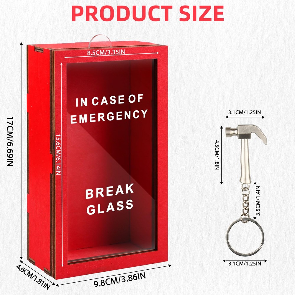 WenmthG Funny Gift Emergency Box - Create Self Small, Regular