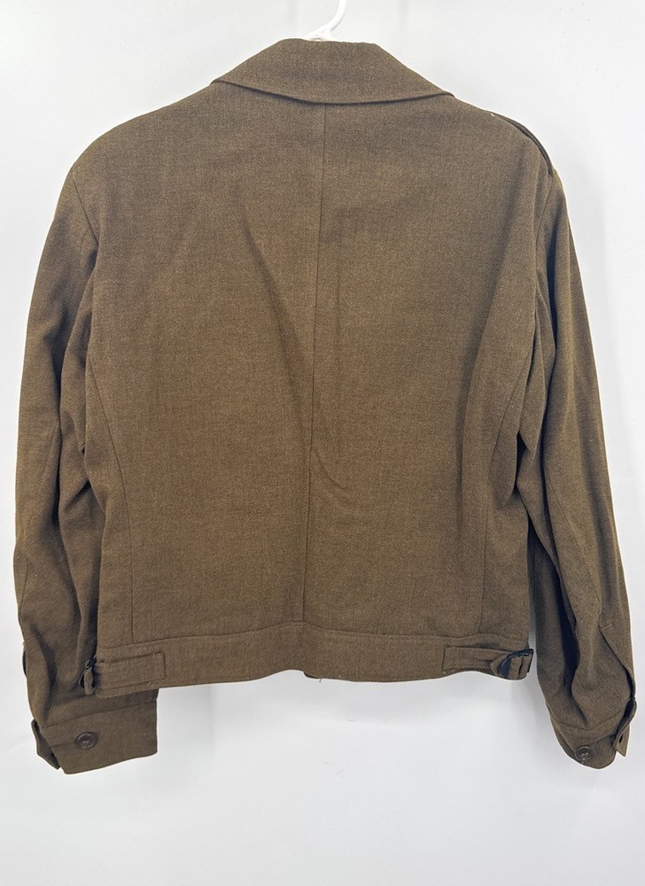 WWII Army Coat Jacket Brown