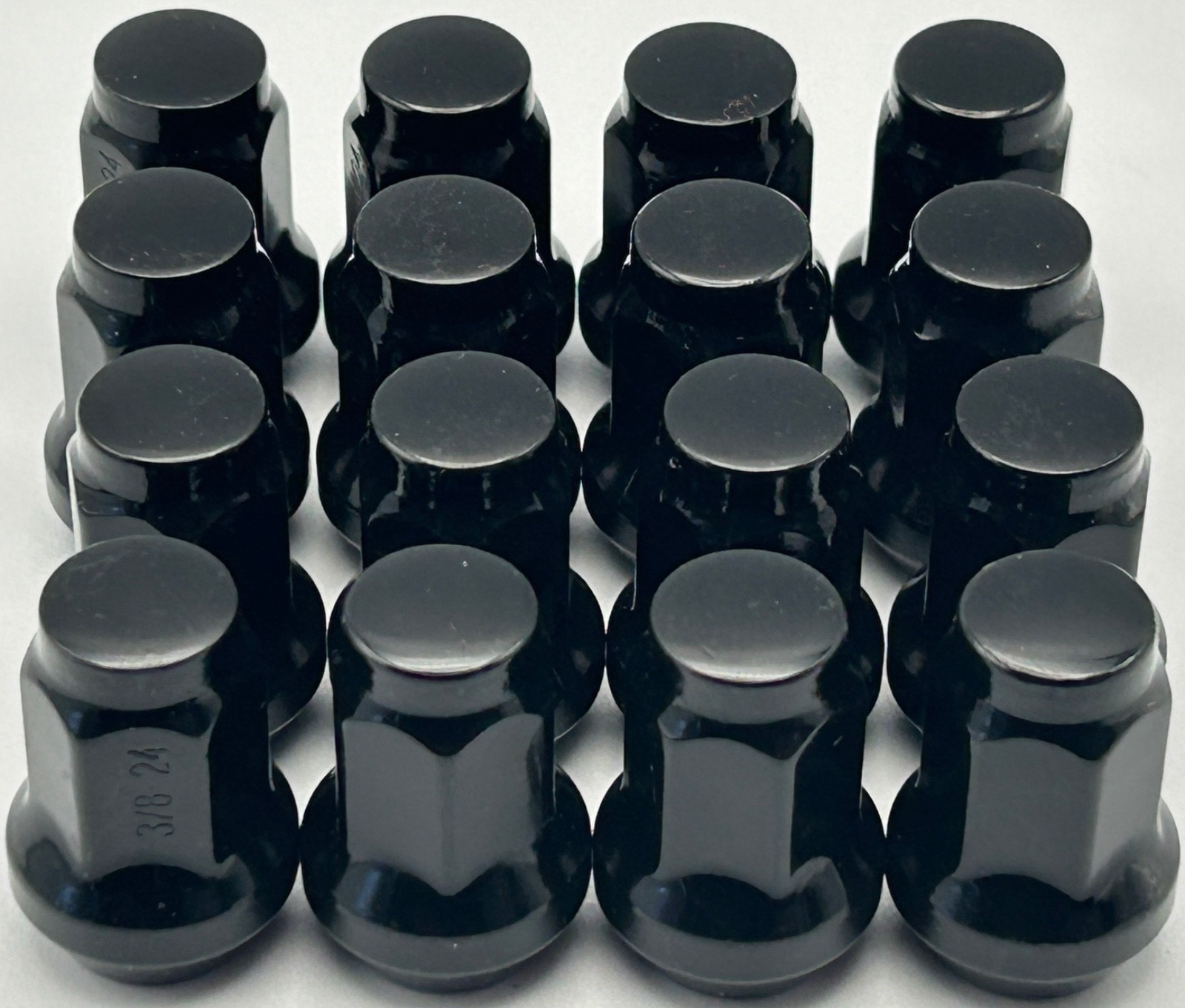 16 Lug Nuts 2010–2014 Polaris RZR 4 800 Wheel Rim Tapered Nut Black