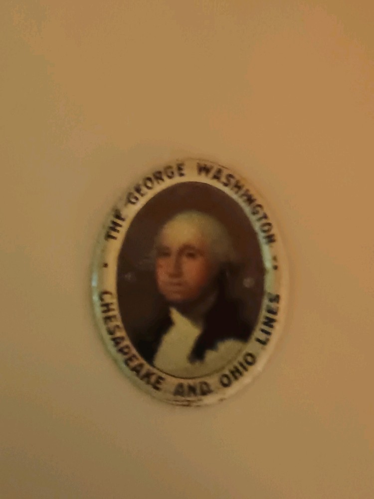 George Washington C&O RR Train Medallion