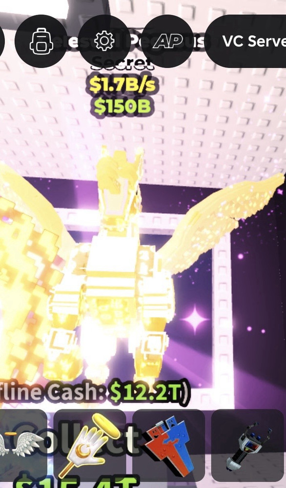 Celestial Pegasus divine $1.7B/s