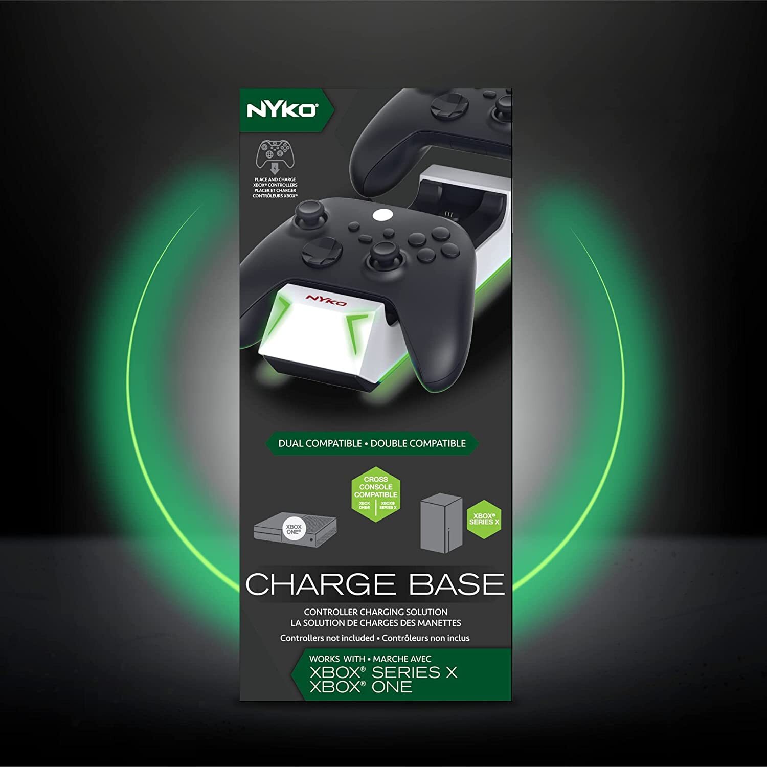Dual Charging Dock with 2 Rechargeable Batteries for Xbox Series X/S and One