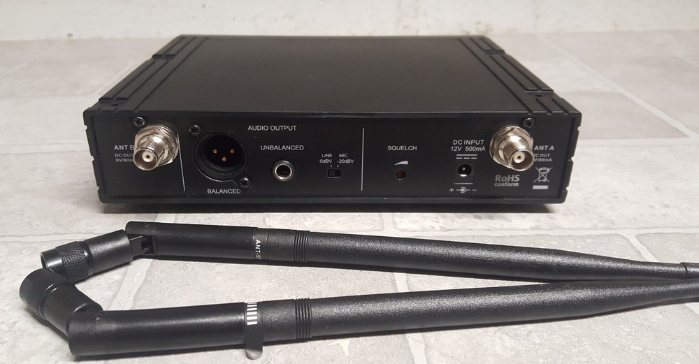 Speco Technologies MUHF100 Single Channel Diversity Receiver NO POWER SUPPLY