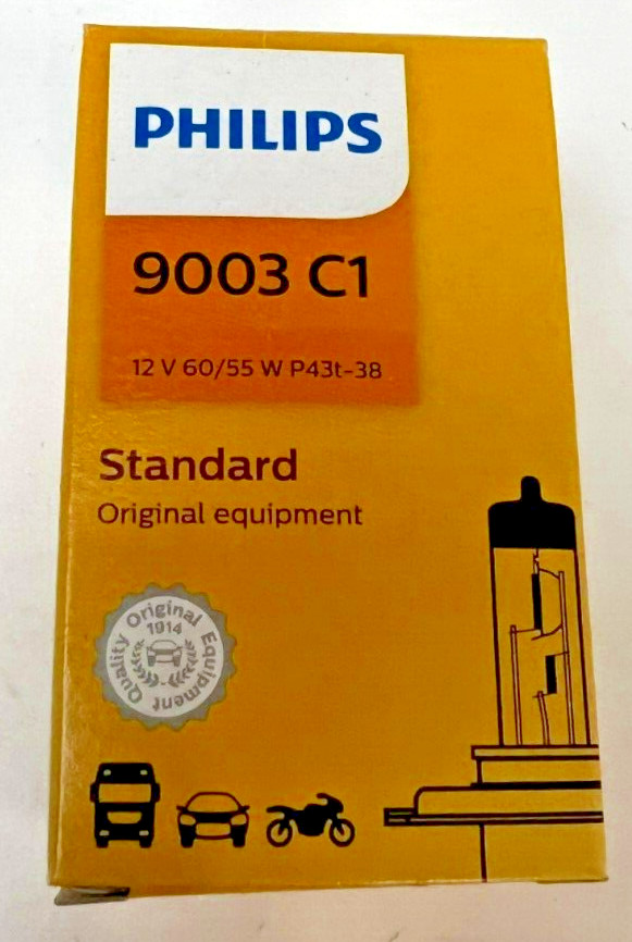 Philips 9003 C1 Headlight Bulb