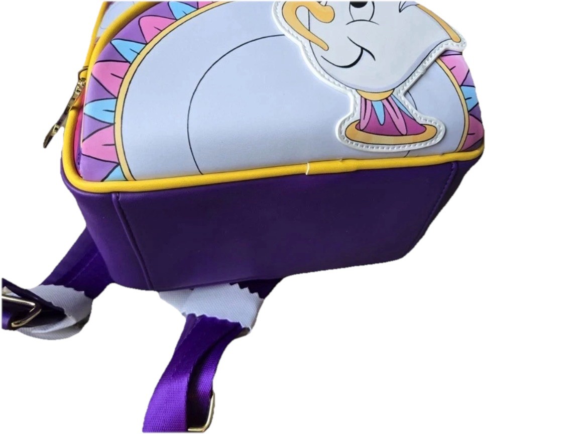 Loungefly Disney Beauty and the Beast Be Our Guest Exclusive Mini Backpack New