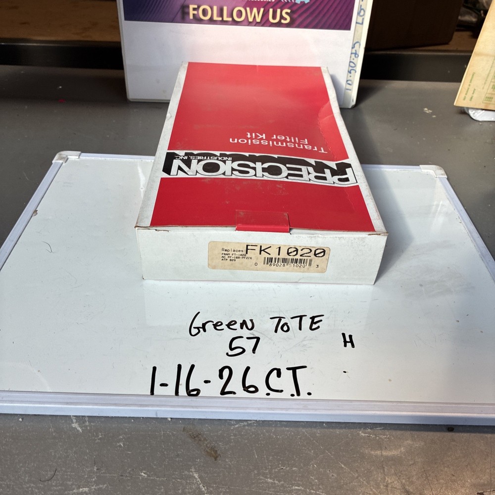 Precision AUTOMATIC TRANS FILTER KIT # Compat w/ FT1020 & P220 (NEW)