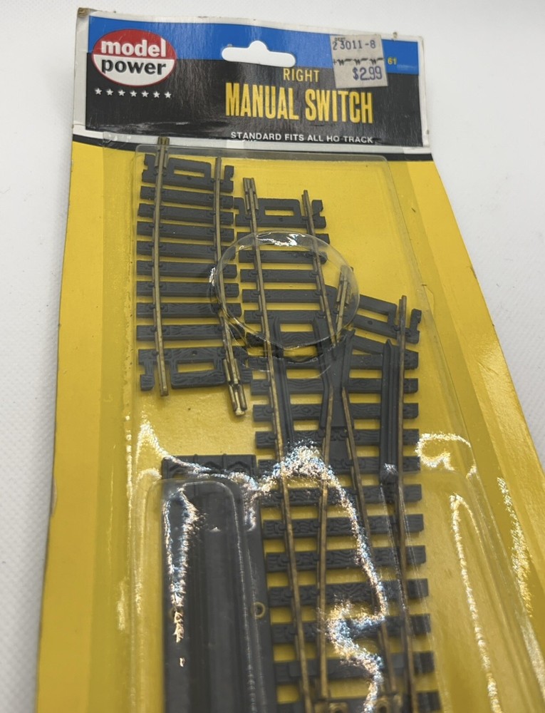 Model Power #61 Right Manual Switch For HO Track