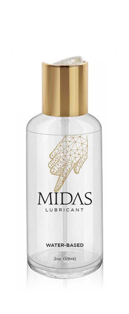 Midas Water Based Personal Lubricant Lube 2oz