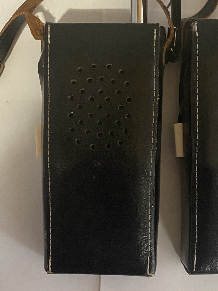 Pair Drexel 7-Transistor Transceiver with Cases - Working