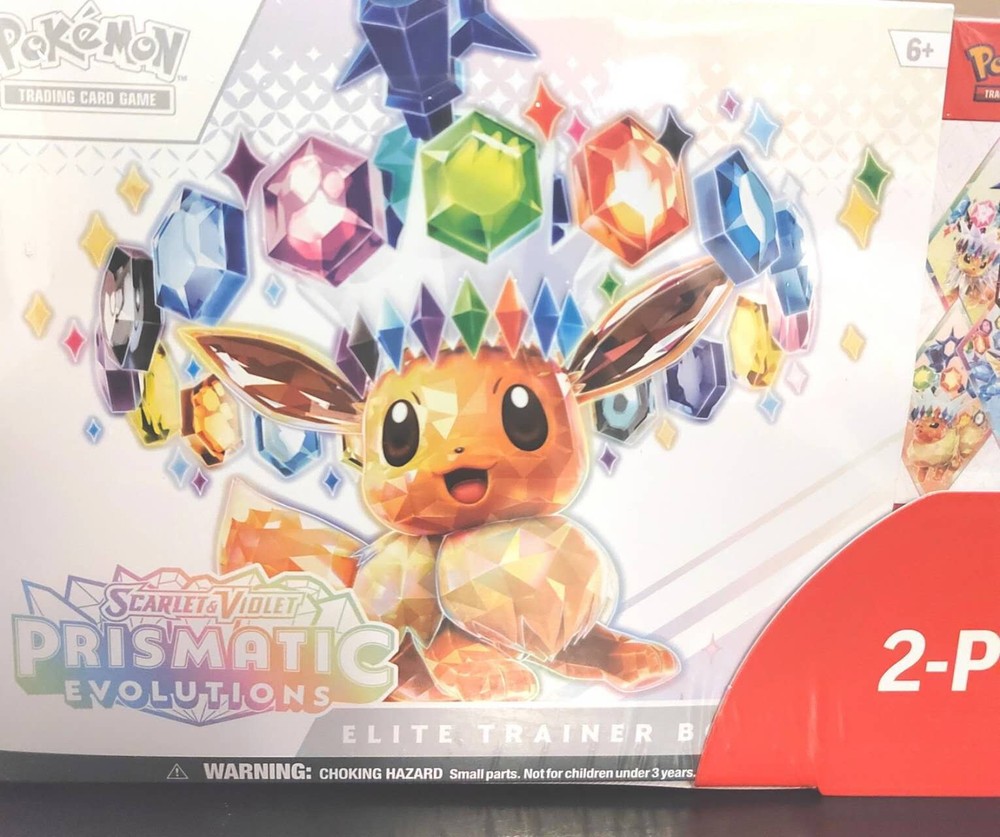 Pokemon Prismatic Evolutions Elite Trainer Box & Booster Bundle - Costco 2 Pack