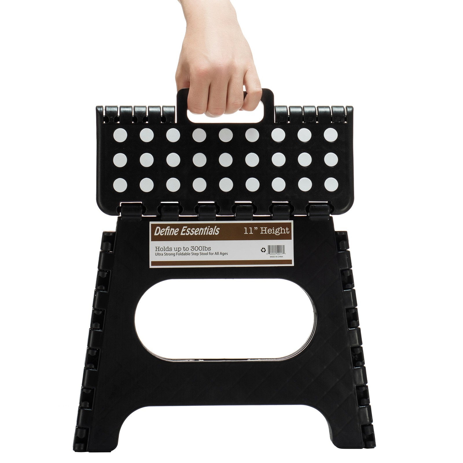 Folding Step Stool - 11" Hight - The Lightweight Step Stool is Sturdy Enough ...