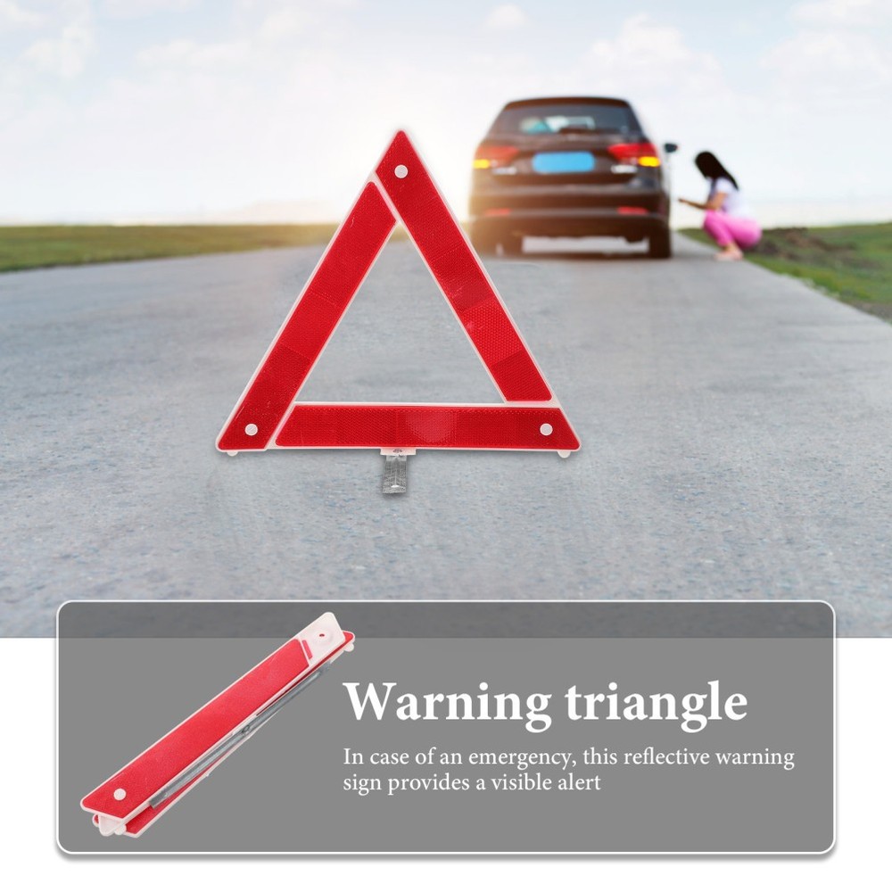 Traffic Warning Signs Safety Triangle Emergency Triangles Reflectors