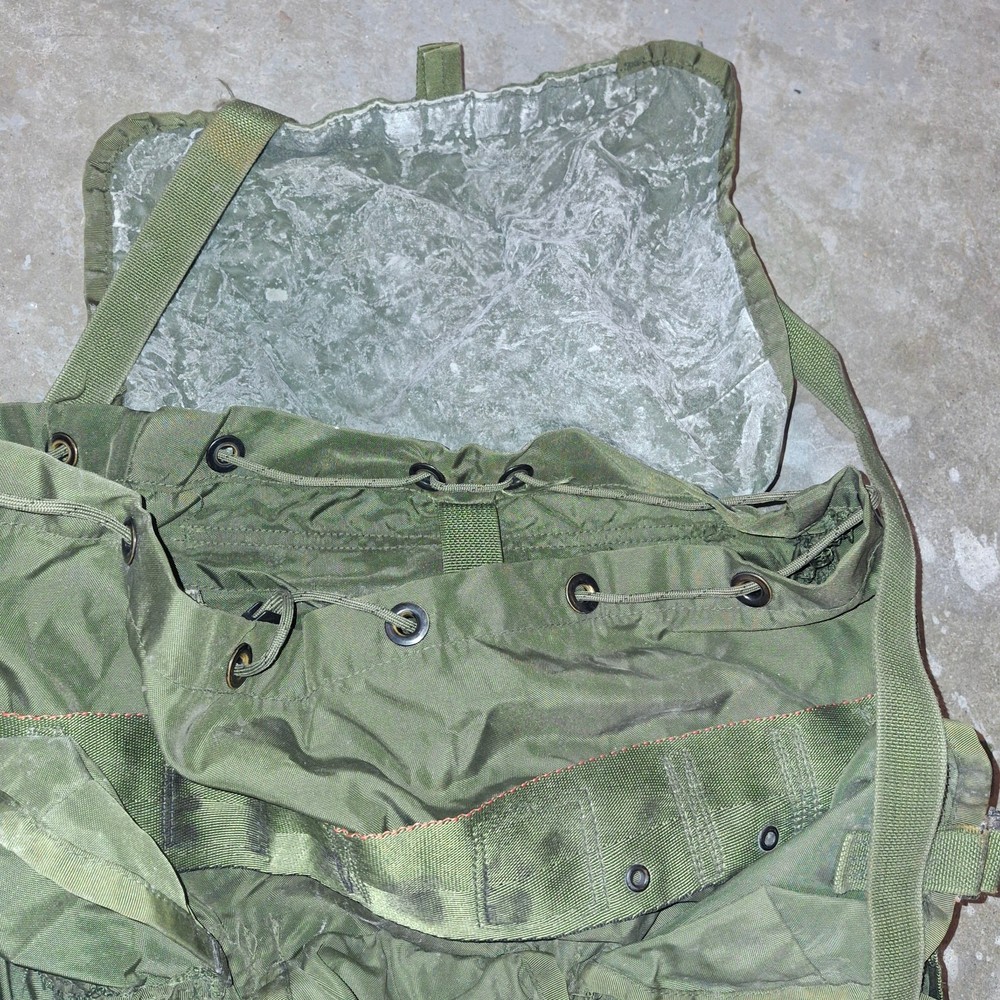 USGI Large ALICE Field Pack w Frame Complete Combat Backpack Rucksack Green