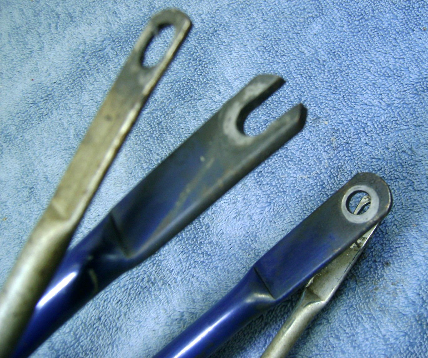 Original Schwinn 26" Springer Fork, with Key Lock, But NO Key