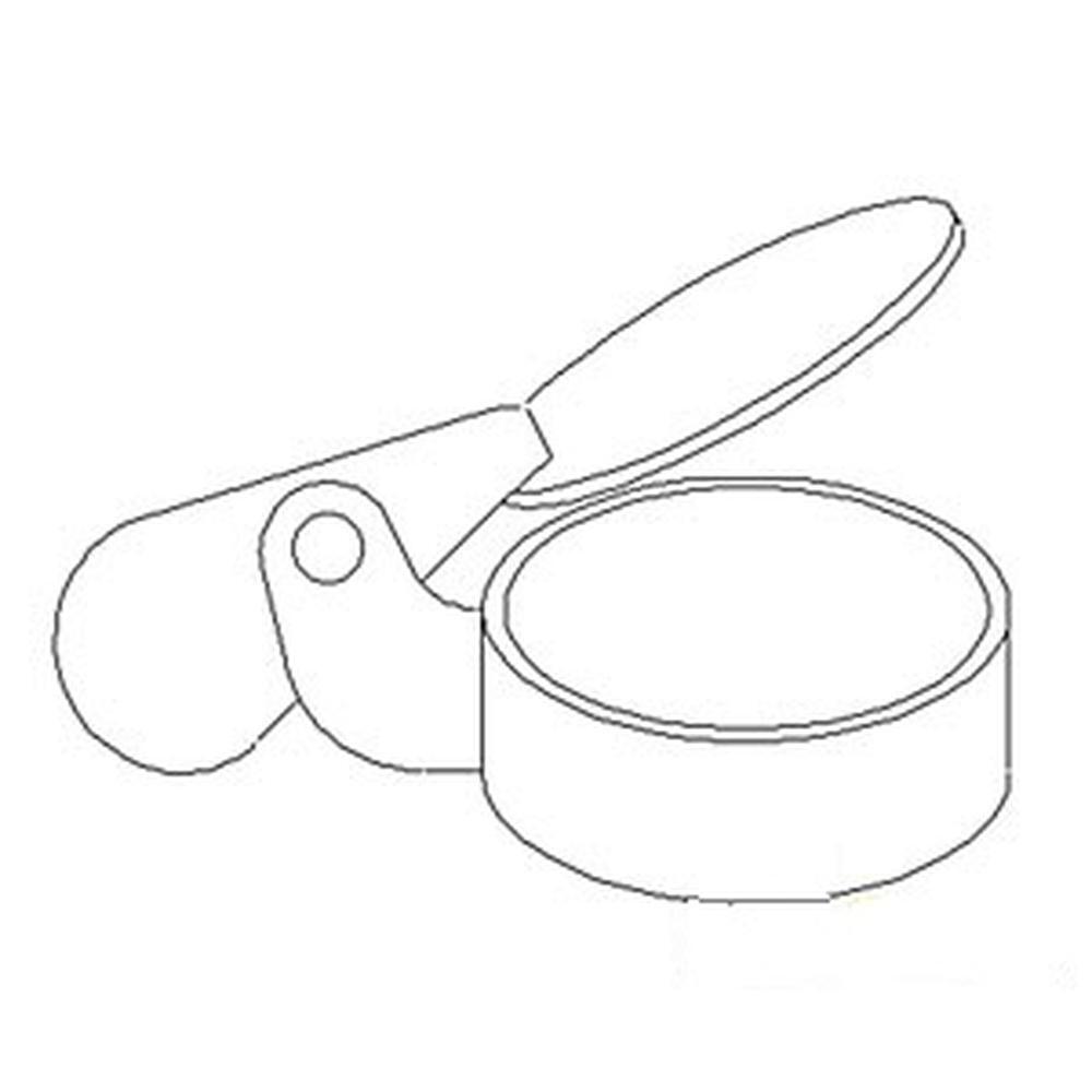 4 Inch Tractor Exhaust Cap Weather Flap Rain Cap Muffler Cover 4" RC9_3