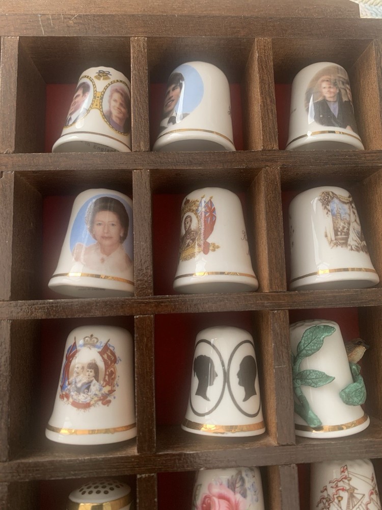 48 X Bone China Thimbles.