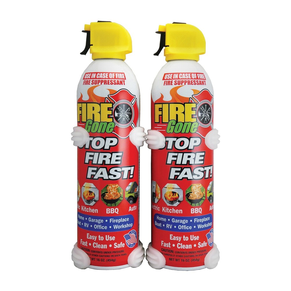 Fire Suppressant 2 Pack Bracket