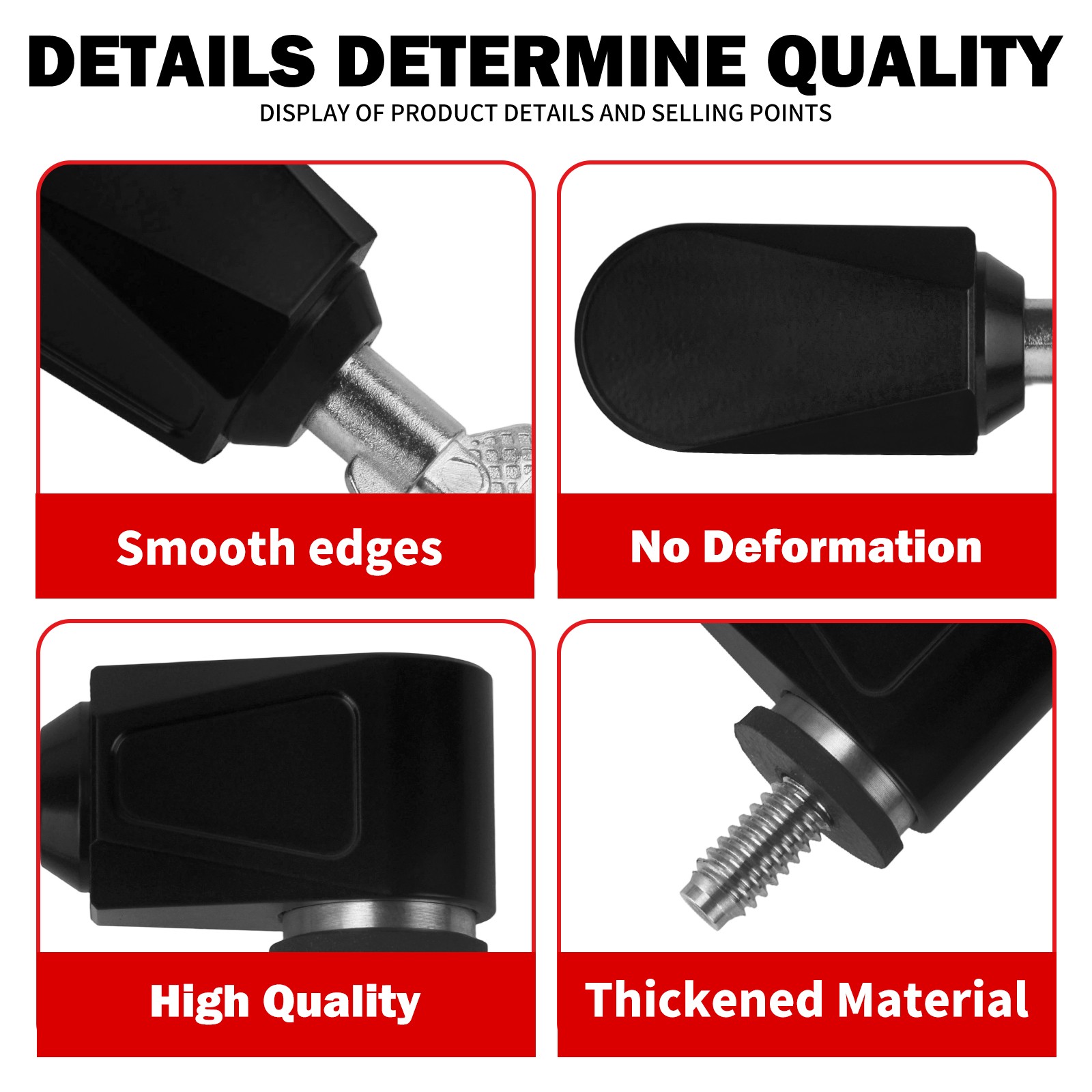 Black Seat Lock Push Pin 2 Keys Anti Theft Set For Harley Dyna Softail Touring