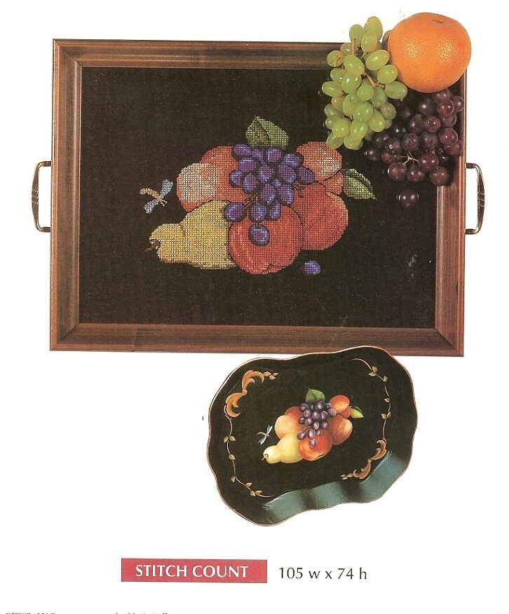 FRUIT  -  CROSS STITCH PATTERN ONLY  HM - EYUV