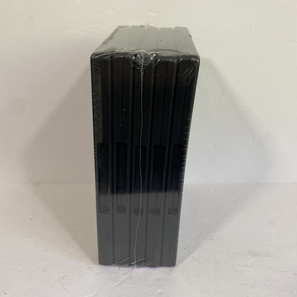 Neato Double DVD/Game Cases Clear Front And Back, 5 Pack