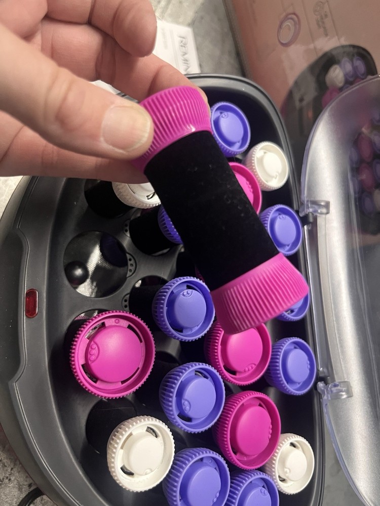 Remington Ionic Conditioning Hot Rollers, 20 Velvet Rollers, (1¼”)(1")(¾”) H5600