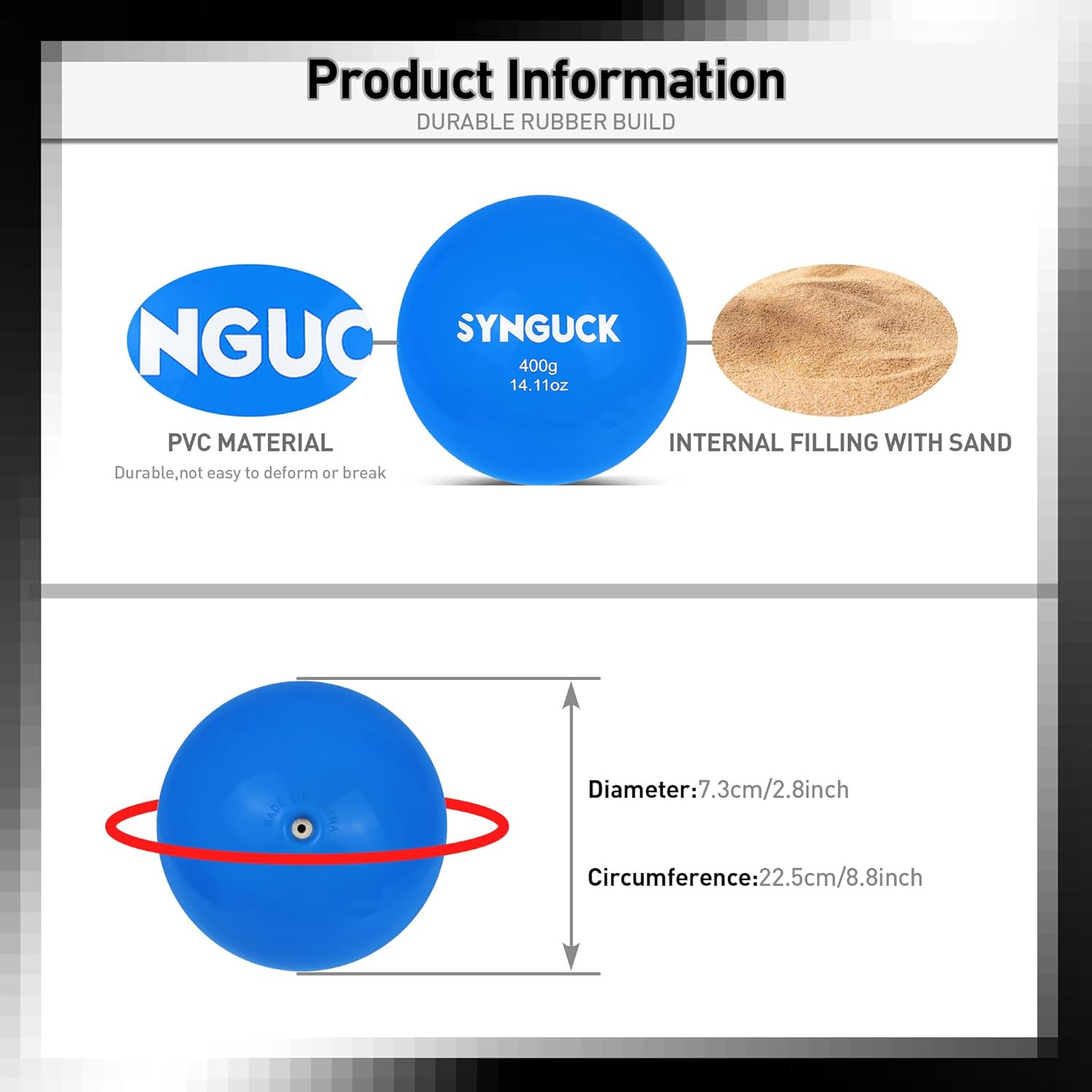 4/6 Pack Weighted Plyo Balls Set for Baseball & Softball Training - Improve Powe