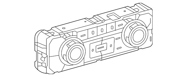Genuine GM Heater Control 86598519