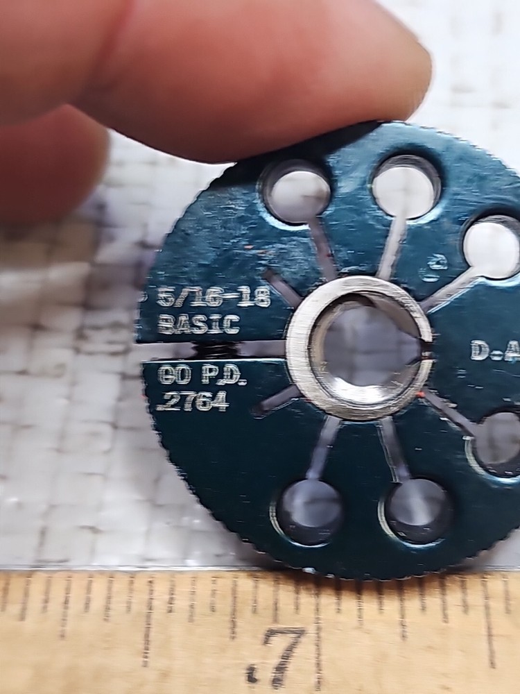 DOALL 5/16 18 BASIC THREAD RING GAGES .3125 GO P.D. = .2764