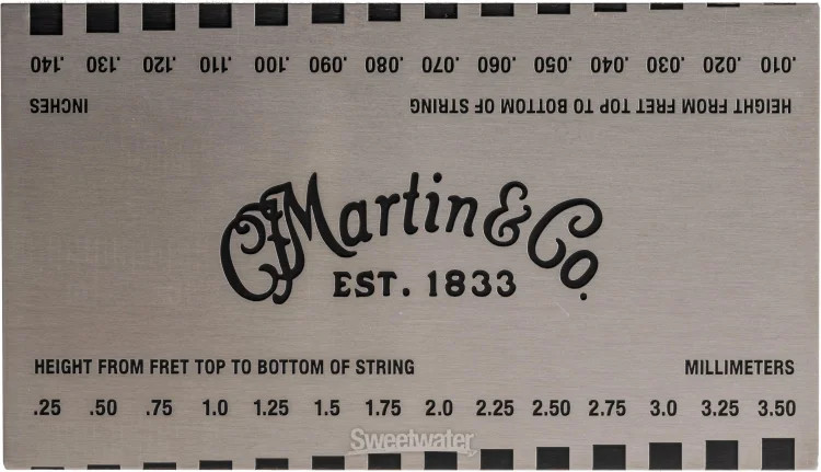 Martin String Action Gauge