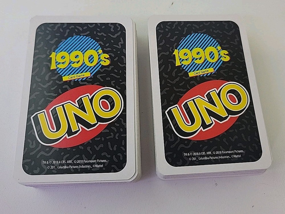 UNO 1990's Card Game