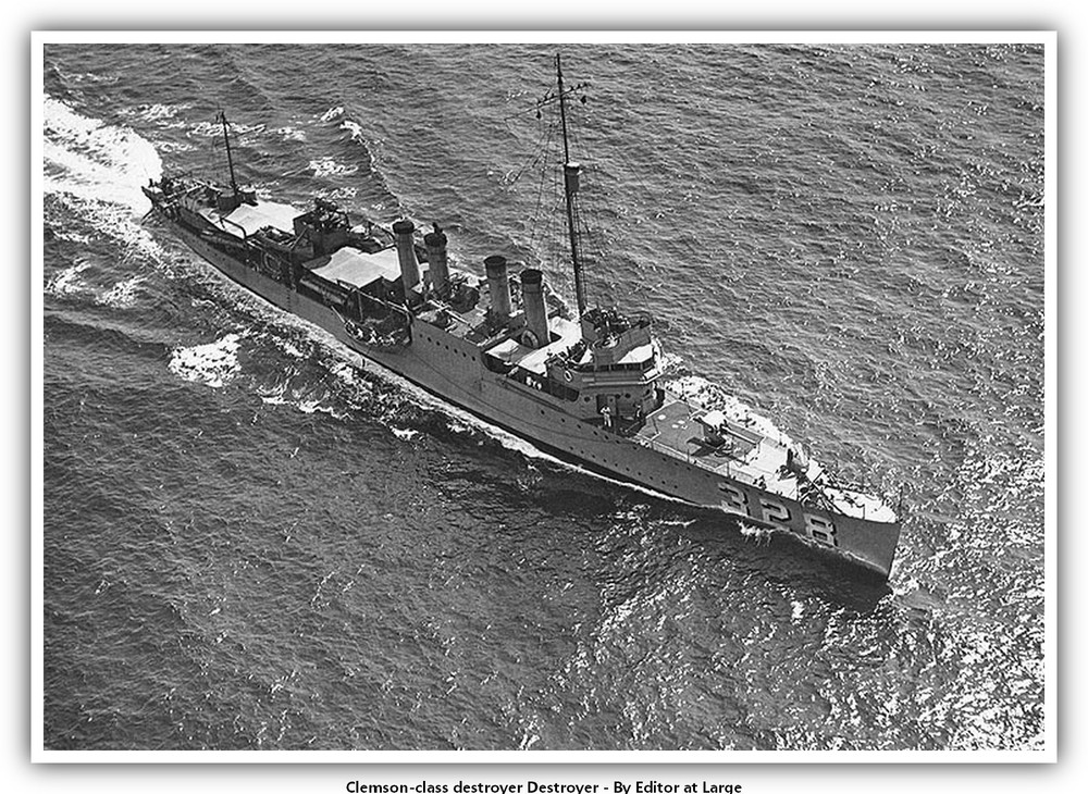 Clemson-class destroyer Destroyer_issue2