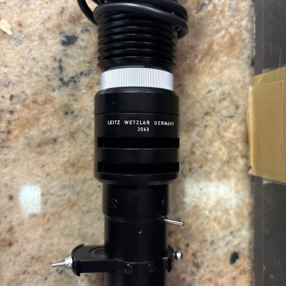 Ernst Leitz Wetzlar External Microscope Illuminator & Case No 2043