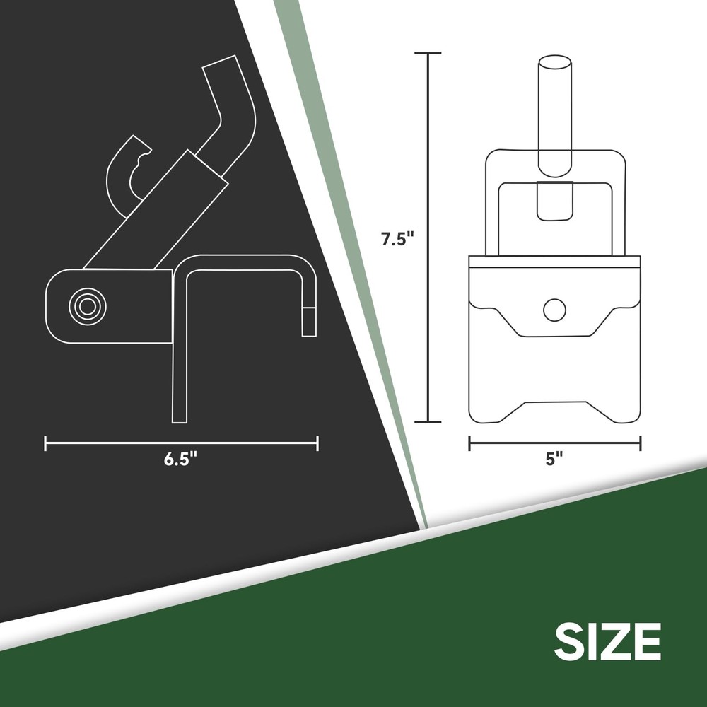 Quick Hookup Replacement Weight Distribution Hitch Bracket for Most Trailers