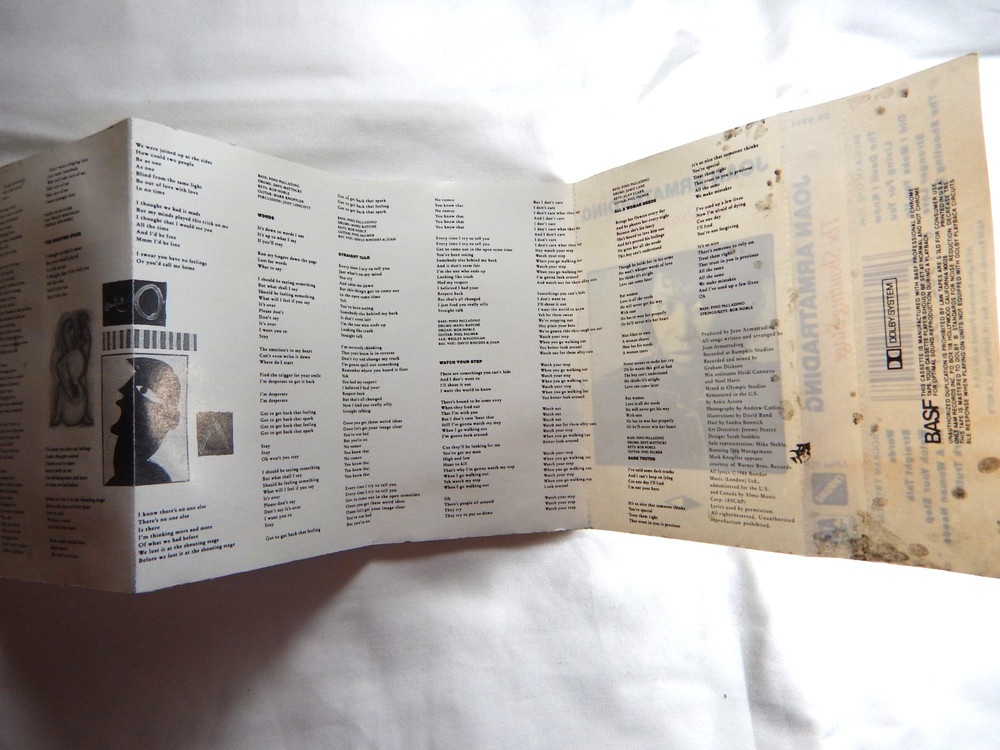 JOAN ARMATRADING - THE SHOUTING STAGE - CASSETTE