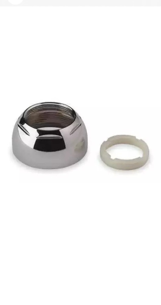 DELTA RP50 Faucet Cap, Chrome, Adjustable Ring
