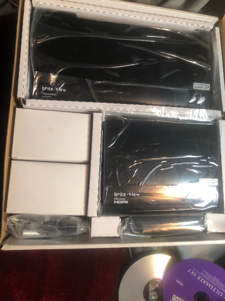 Brite-view Full Hd Video Wireless Transmitter  And Receiver Bv-2822